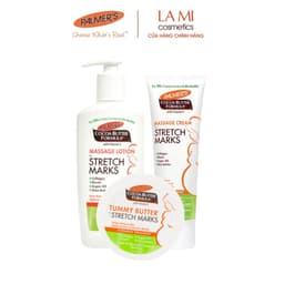Thumbnail Bộ sản phẩm ngăn ngừa và làm giảm rạn da Palmer's (Lotion, Kem, Bơ Đậm Đặc) 2
