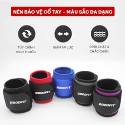 Thumbnail Băng bảo vệ cổ tay tập thể thao GoodFit GF306W có thể điều chỉnh 3