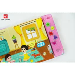 Thumbnail Sách âm thanh - Chủ đề động vật, thiên nhiên, cổ tích - Đa tương tác âm thanh, lật mở cho trẻ 0 - 6 tuổi - Đinh Tị Books 3