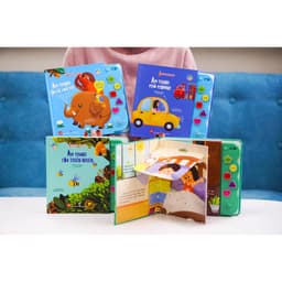 Thumbnail Sách âm thanh - Chủ đề động vật, thiên nhiên, cổ tích - Đa tương tác âm thanh, lật mở cho trẻ 0 - 6 tuổi - Đinh Tị Books 1