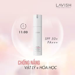 Thumbnail KEM CHỐNG NẮNG DƯỠNG TRẮNG VÀ NGĂN LÃO HÓA LAVISH 50ml 3