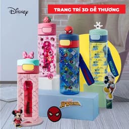 Thumbnail Bình nước cho bé 1989KIDS SHOP đi học mẫu giáo mầm non tiểu học 530ml cao cấp chất liệu tritan độ bền cao chịu nhiệt tốt 4
