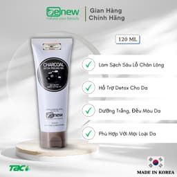 Thumbnail Tẩy tế bào chết Than hoạt tính thải độc cho da Benew Charcoal Detox Peeling Gel TAC 120ml 2