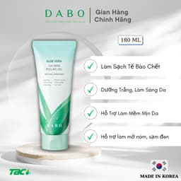 Thumbnail Tẩy da chết cao cấp tinh chất Lô Hội DABO Aloe Peeling Gel TAC 180ml 2