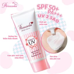 Thumbnail Kem chống nắng dưỡng da dạng gel Naris Parasola Fragrance, UV 2-sao SPF50+ PA++++ 90g 3