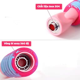 Thumbnail Dây nhảy không dây hỗ trợ thể dục thể thao chất liệu PVC cao su đàn hồi 4