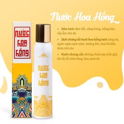 Thumbnail Nước hoa hồng không cồn Phấn Nụ Hoàng Cung 120ml 3