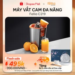 Thumbnail Máy vắt cam điện đa năng Fellia C219 không gây đắng, vắt nhanh | Bảo hành 18 tháng 1