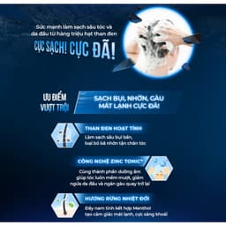 Thumbnail Bộ dầu gội sữa tắm nam Oxy: 1 Dầu gội Oxy Deep Shampoo 500ml & 1 Sữa tắm Oxy Deep Shower 500ml 2