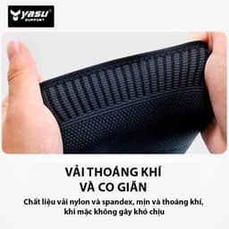 Thumbnail Băng bảo vệ bắp chân calf cao cấp Yasu 8701 (1 chiếc) 3