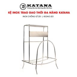 Thumbnail Kệ Inox treo dao thớt inox chống gỉ 201 thương hiệu KATANA 1