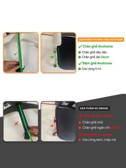 Thumbnail Ghế xoay văn phòng AVOHOME - Lưng lưới thoáng mát, tựa đầu, điều chỉnh độ cao chống mỏi, tay gập thông minh 4