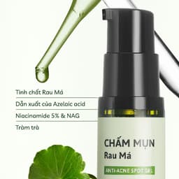Thumbnail Chấm Mụn Rau Má Giảm Mụn Và Mờ Thâm Cỏ Mềm 10g 3