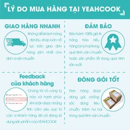 Thumbnail Hộp đựng cơm thủy tinh tròn, hộp đựng canh Yeahcook Borosilicate Glass Bowl 4