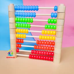 Thumbnail Bảng Tính Toán Học Benrikids Bằng Gỗ Trò Chơi Trí Tuệ Bảng Làm Toán 3