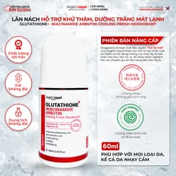 Thumbnail Lăn Nách Khử Thâm, Dưỡng Trắng Mát Lạnh Angel's Liquid Glutathione+Niacinamide Arbutin Cooling Fresh Deodorant 60ml 1