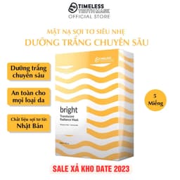 Thumbnail Mặt nạ sợi tơ siêu nhẹ làm trắng da, bổ sung collagen Timeless Truth Mask Superfine Bright (30ml x 5 miếng) 1