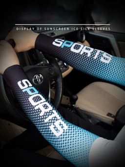 Thumbnail Găng Tay Chống Nắng UPF 50+ Ống Tay Chống Nắng Sport chống UV Vải Thoáng Khí Co Giãn 4 Chiều Cleacco GTCNS Boro Sport 2