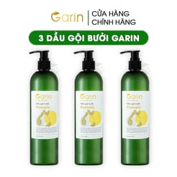 Thumbnail Bộ 3 chai dầu gội bưởi kích mọc tóc pomelo Garin làm sạch tóc và da đầu dưỡng tóc chắc khỏe hơn 1