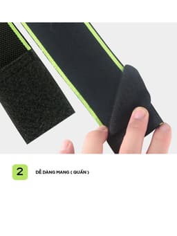 Thumbnail Băng Quấn Bảo Vệ Cổ Chân Chính Hãng Băng Cổ Chân Chất Liệu Thun Thoáng Mát Cực Bám Chân Cleacco HJ020 Boro Sport 4