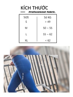 Thumbnail Quần Legging Nữ Bảo Hành 12 Tháng Quần Tập Gym Tập Yoga Chất Vải Dệt Thoáng Mát Co Giãn 4 Chiều Cleacco QLN Boro Sport 2