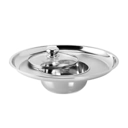 Thumbnail Nồi lẩu nón inox , lẩu mâm inox , lẩu vành inox 430 Fivestar dùng cho mọi bếp 16cm | 18cm | 20cm | 22cm , tặng 1 vá canh 2