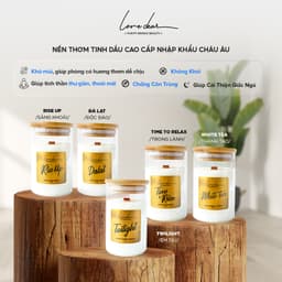Thumbnail Nến Thơm Phòng Cao Cấp LoveDear Dalat Từ Tinh Dầu Thiên Nhiên và Sáp Cọ - Trang Trí Decor 100g & 200g 1