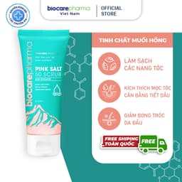 Thumbnail Tẩy tế bào chết da đầu muối hồng Himalaya - Giảm bết tóc - Giảm gàu - Giúp phồng tóc - Biocarepharma - Tuýp 50gr 1