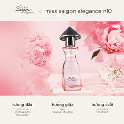 Thumbnail Nước Hoa nữ Miss Saigon Elegance EDP N10 15ml - HỘP MÀU ĐỎ 2