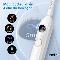 Thumbnail Bàn chải điện sóng âm thông minh usmile Y10 - Bảo hành 12 tháng 4