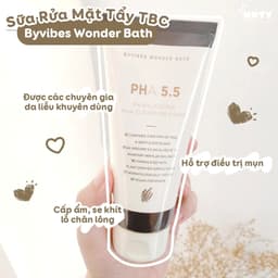 Thumbnail Sữa rửa mặt rau củ sủi bọt thải độc 3 in 1 Byvibes Wonder Bath Super Vegitoks Cleanser 300ML 2