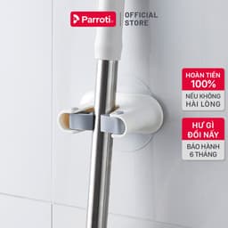 Thumbnail Móc treo cây lau nhà dán tường 2 trong 1 - Parroti Keeper KP02 1