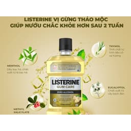 Thumbnail Nước Súc Miệng Listerine Cool Mint Giúp Răng Trắng Sáng Và Thơm Miệng 750ml/250ml 2
