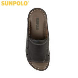 Thumbnail Dép Quai Ngang Nam Da Bò SUNPOLO DQN025 4