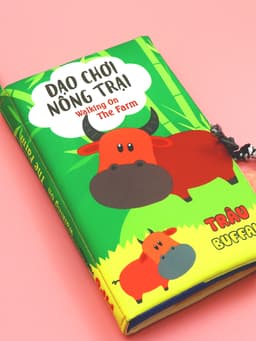 Thumbnail Sách vải song ngữ đoán đuôi PiPoVietnam 2