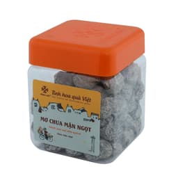 Thumbnail Ô mai (xí muội) mơ chua mặn ngọt Hồng Lam, dạng hộp. Có vị chua, mặn, ngọt 3