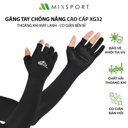 Thumbnail Găng Tay Chống Nắng Thể Thao Cao Cấp MixSport Giảm Nhiệt Nhanh Chống Tia Cực Tím Cực Tốt, Chống Trượt XG32 1