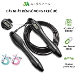 Thumbnail Dây Nhảy Đếm Số Đo Calo MixSport Có Bộ Đếm Điện Tử Giúp Đếm Số Vòng Nhảy Tự Động Chính Xác DTN02 1