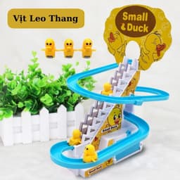 Thumbnail Đồ chơi vịt leo thang có đèn có nhạc Bi's House 2