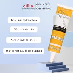 Thumbnail Keo Dán Giày Dép Siêu Dính Chắc Chắn Trong Suốt An Toàn Với Da Tay 60ml 1