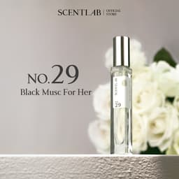 Thumbnail Nước hoa nữ SCENTLAB No.29 hương hoa trắng Black Musc For Her tinh dầu thơm lâu, mini 10ml lưu hương 8h nữ tính nàng thơ 2