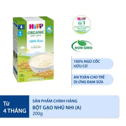 Thumbnail Bột ăn dặm dinh dưỡng Gạo nhũ nhi HiPP Organic 200g 1