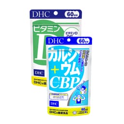 Thumbnail Combo Thực phẩm bảo vệ sức khoẻ DHC CANXI + VITAMIN D (60 ngày) - Dạng viên uống hỗ trợ bổ sung Canxi + Vitamin D 3