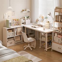 Thumbnail Bàn làm việc đa năng IGA decor phòng ngủ phong cách gaming - GM62 1