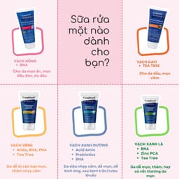 Thumbnail Sữa Rửa Mặt Sạch Sâu Ngừa Mụn BHA, Tea Tree Compliment No Problem 200ml 2