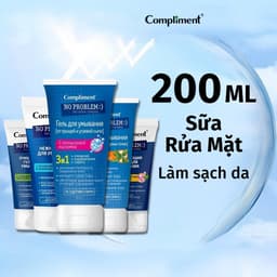 Thumbnail Sữa Rửa Mặt Sạch Sâu Ngừa Mụn BHA, Tea Tree Compliment No Problem 200ml 1