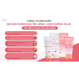 Thumbnail Kem tẩy lông OLLIE tặng 1 mặt nạ đất sét Beuclay 2