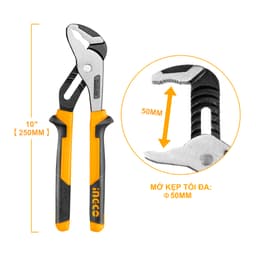 Thumbnail Kìm mỏ quạ 10 inch/250mm INGCO HPP28251 độ mở tối đa 50mm kích thước dài 250mm 3