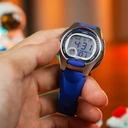 Thumbnail Đồng Hồ Casio Trẻ Em Điện Tử LW-200-2AVDF Mặt Tròn Dây Cao Su Chính Hãng 2