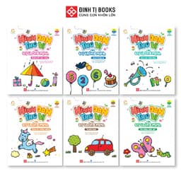 Thumbnail Sách - Hình dán thú vị rèn trí thông minh - Phát triên IQ và Nhận biết hình dạng - Cho trẻ 2 - 6 tuổi - Đinh Tị Books 1